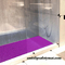 PVC Hollow Tubular Cushion Bathroom แผ่นรองพื้นกันลื่นสำหรับผู้สูงอายุ 1.2 ซม